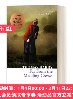 远离尘嚣 英文原版 Far from the Madding Crowd Collins Classics 柯林斯经典系列 旧版 英文版 进口英语原版书籍