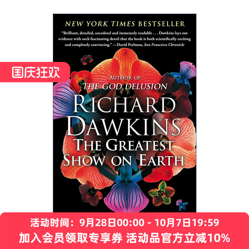 地球上伟大的表演 英文原版 The Greatest Show on Earth 进化的证据 英国皇家科学院院士 牛津大学教授理查德道金斯 进口书籍