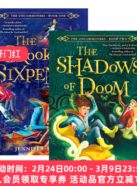 英文原版 The Uncommoners 不思议市集系列2册 儿童奇幻冒险小说 Jennifer Bell 英文版 进口英语原版书籍