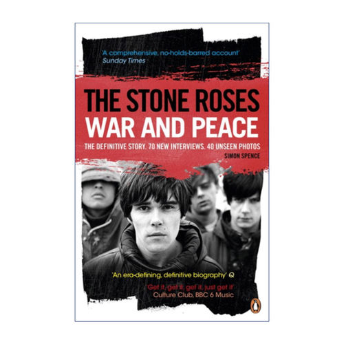 石玫瑰乐队传记  英文原版 The Stone Roses 兴衰背后的战争与和平 英文版 进口英语原版书籍