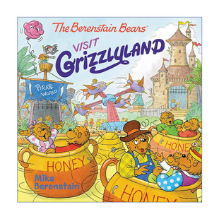 英文版 书籍 Bears 贝贝熊 灰熊岛之旅 Grizzlyland Berenstain Visit 进口英语原版 英文原版 儿童图画故事书 The