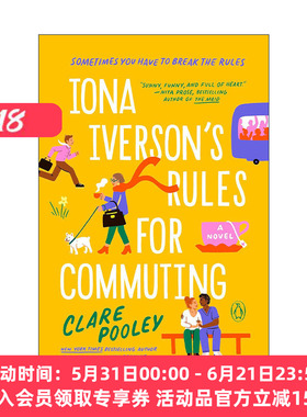 英文原版 Iona Iverson's Rules for Commuting 艾弗森的通勤规则 女性浪漫小说 Clare Pooley新作 英文版 进口英语原版书籍