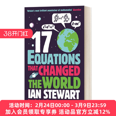 英文原版 Seventeen Equations that Changed the World 改变世界的17个方程式 英文版 进口英语原版书籍