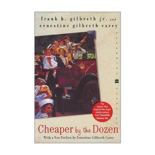 英文原版 Cheaper by the Dozen 儿女一箩筐 影视原著 英文版 进口英语原版书籍