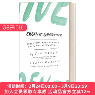 英文原版 Creative Confidence 创新自信力 斯坦福大学最受欢迎的创意课 英文版 进口英语原版书籍