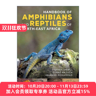 非洲东北部两栖爬行动物手册  英文原版 Handbook of Amphibians and Reptiles Northeast Africa 精装 英文版 进口英语原版书籍