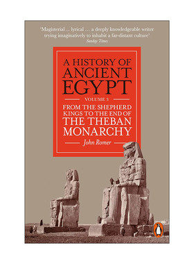 古埃及史 卷三 英文原版 A History of Ancient Egypt, Volume 3 美国考古学家John Romer 英文版 进口英语原版书籍
