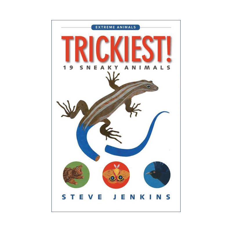 英文原版绘本 Trickiest! 世界上最狡猾的动物 为孩子创作的“动物吉尼斯纪录 ” 史蒂夫·詹金斯 英文版 进口英语原版书籍