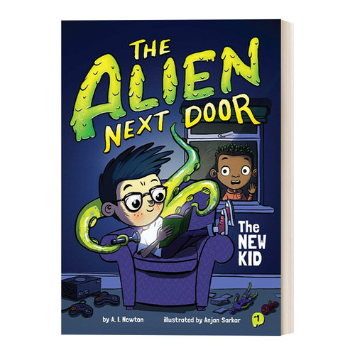 英文原版 The Alien Next Door 1  隔壁的外星人1 英文版 进口英语原版书籍
