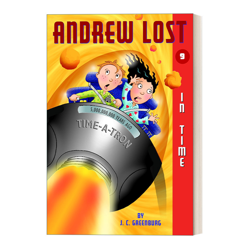 英文原版 In Time Andrew Lost 9安德鲁不见了系列9英文版进口英语原版书籍