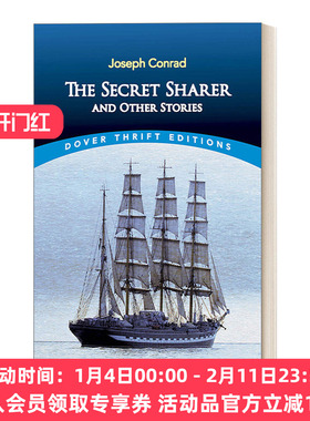 水仙号上的黑水手 英文原版 The Secret Sharer and Other Stories 康拉德小说集 Dover Thrift Editions 英文版 进口英语原版书籍