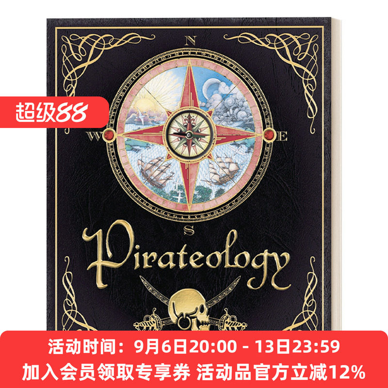 英文原版 Pirateology The Pirate Hunter's Companion 神秘日志系列 海盗学 儿童动作冒险小说 精装 英文版 进口英语原版书籍