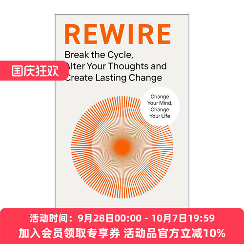 英文原版 Rewire 神经可塑性 打破思维惯式重新布局你的想法 英文版 进口英语原版书籍