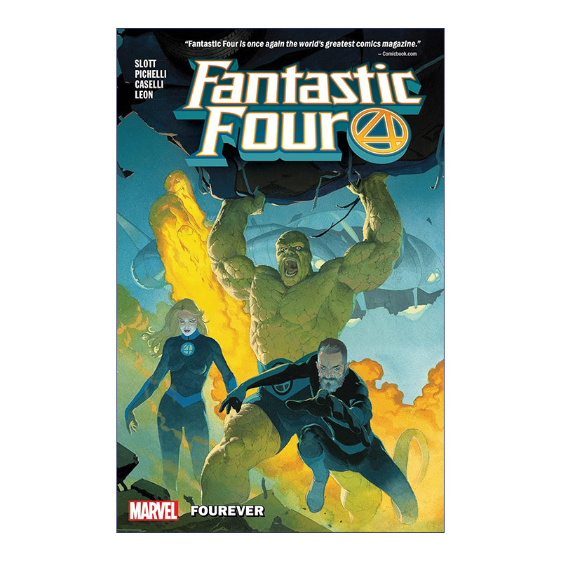 神奇四侠  英文原版 Fantastic Four Vol. 1 Fourever 卷一 永远的四侠 漫威漫画 Dan Slott 英文版 进口英语原版书籍