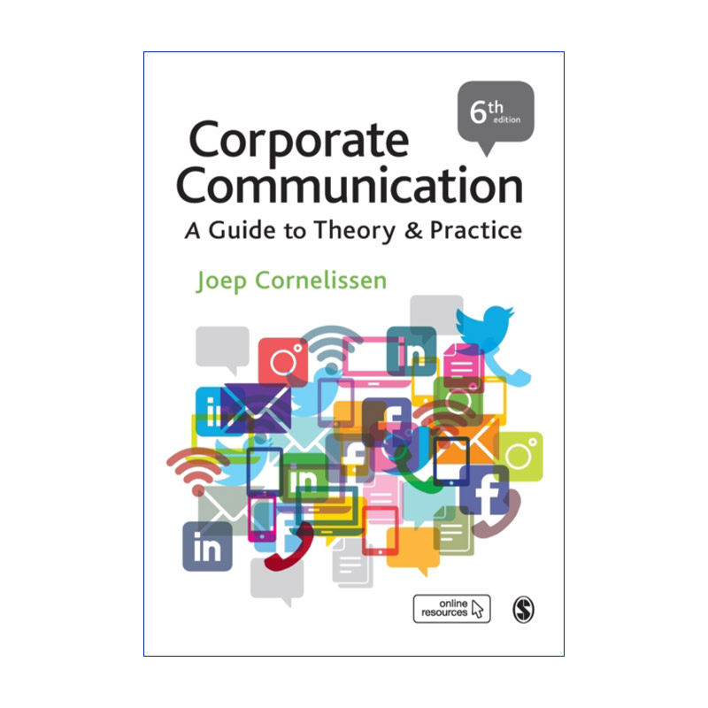 企业传播  英文原版 Corporate Communication 理论与实践指南 英文版 进口英语原版书籍