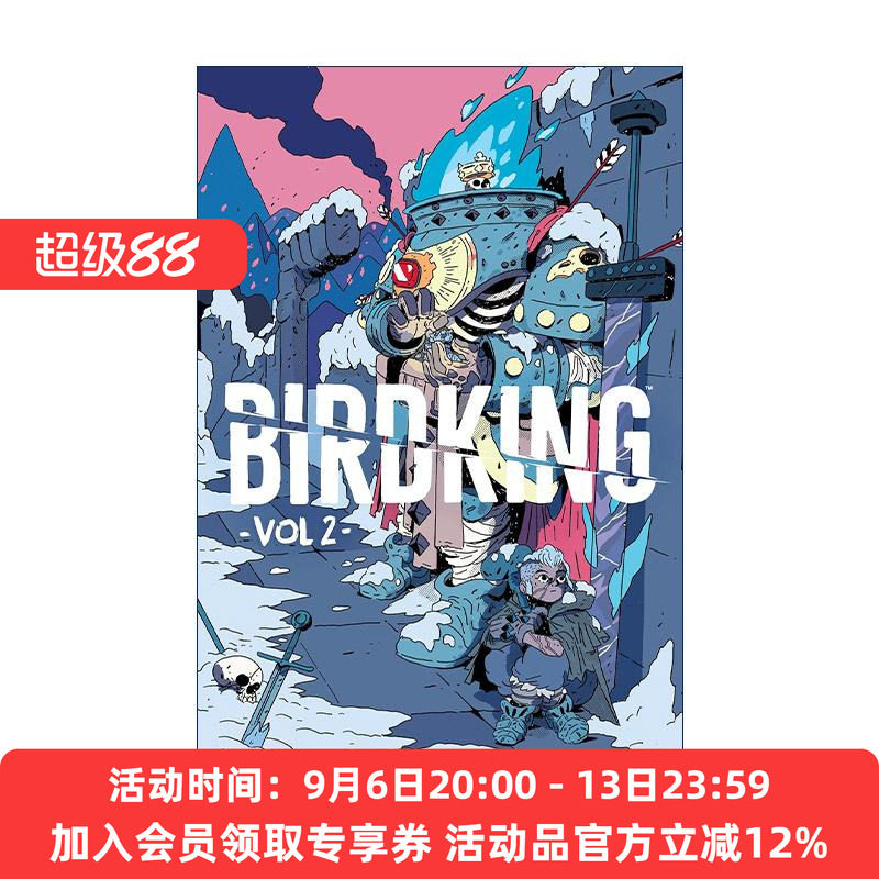 英文原版 Birdking Volume 2 鸟之王 卷二 黑马漫画 奇幻冒险 Daniel Freedman 英文版 进口英语原版书籍