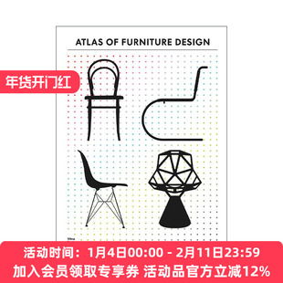 现货 英文原版 The Atlas of Furniture Design 家具设计图集 精装 英文版 进口英语原版书籍