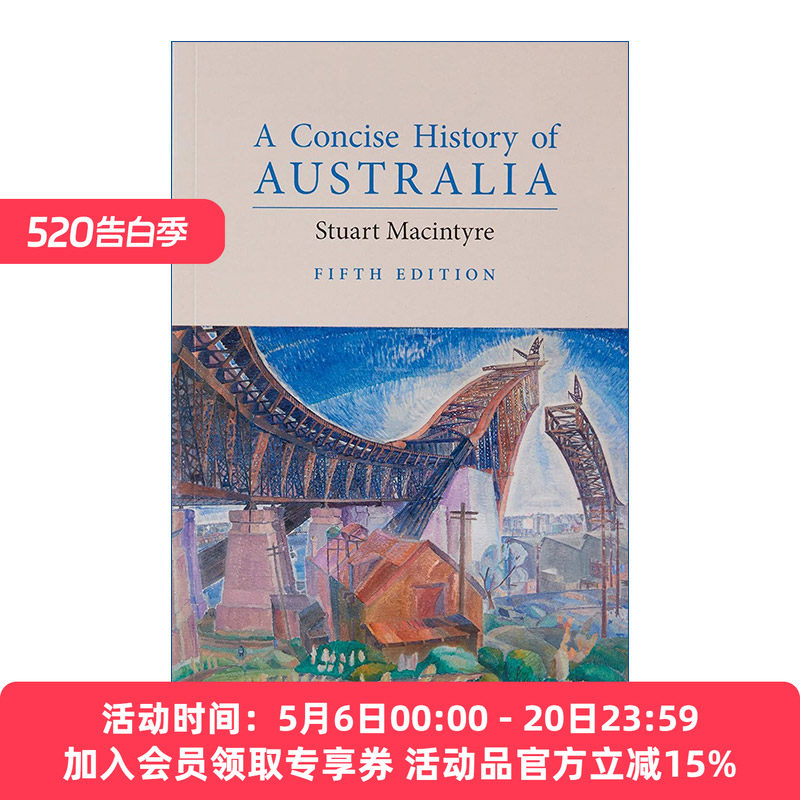 剑桥澳大利亚简史 英文原版 A Concise History of Australia 斯图亚特·麦金泰尔 剑桥大学国别简史系列 英文版 进口英语原版书籍