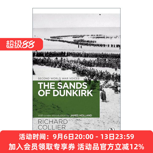 英文原版 The Sands of Dunkirk 敦刻尔克之沙 二战历史 Richard Collier 英文版 进口英语原版书籍