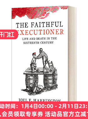 华研原版 英文原版 The Faithful Executioner 忠实的刽子手 动荡十六世纪的生死荣辱 乔尔·哈林顿 英文版 进口英语原版书籍