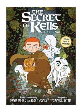 英文原版 The Secret of Kells 凯尔经的秘密 漫画小说 奥斯卡动画狼行者同作者Tomm Moore 英文版 进口英语原版书籍