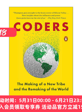 英文原版 Coders 天才程序员 技术狂人如何改变世界 克拉夫·汤普森 英文版 进口英语原版书籍