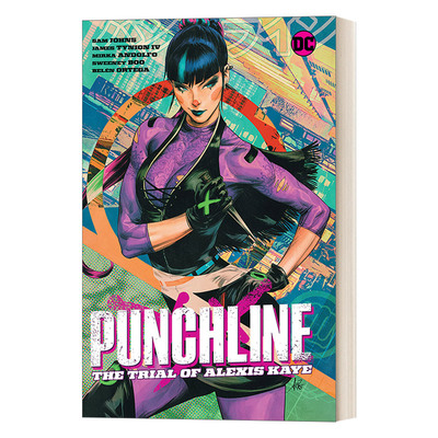 DC漫画 新角色笑点合集 英文原版 Punchline The Trial of Alexis Kaye 精装收藏版 James Tynion IV 英文版 进口英语原版书籍