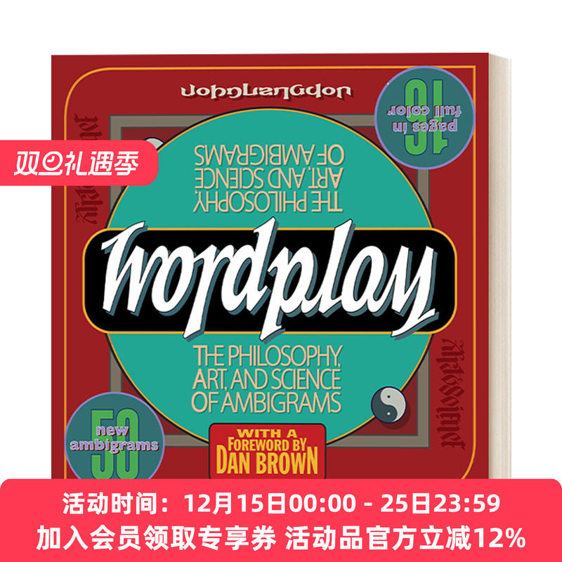 文字游戏 英文原版 Wordplay 对称字的艺术与反映 John Langdon 英文版 进口英语原版书籍