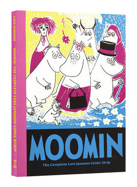 英文原版绘本 Moomin Book Ten 姆明 漫画10 The Complete Lars Jansson Comic Strip 英文版 进口英语原版书籍