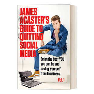 英文原版 James Acaster's Guide to Quitting Social Media 詹姆斯·艾克斯特的退出社交媒体指南 精装 英文版 进口英语原版书籍