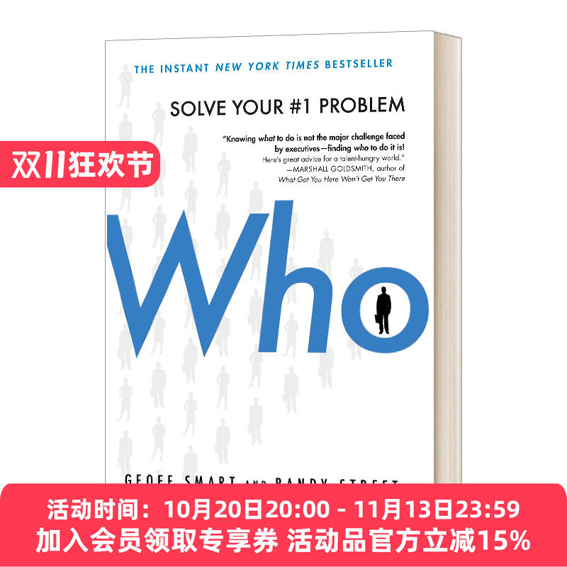 英文原版 Who The a Method for Hiring 聘谁 如何选择雇员 哈佛商学院最有效的人才招聘课 精装 英文版 进口英语原版书籍