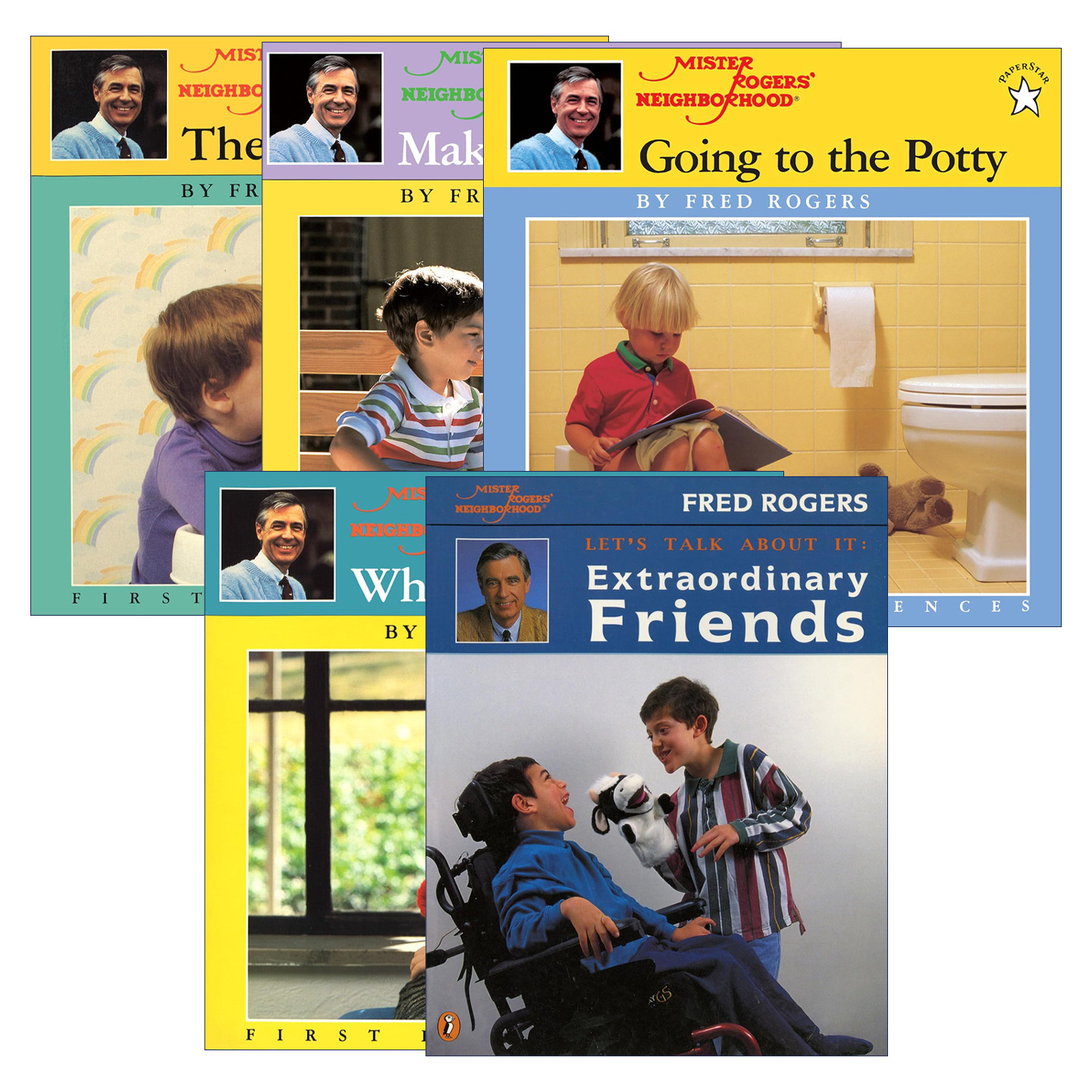 英文原版 Mr. Rogers 儿童教育绘本5册 弗雷德·罗杰斯 英文版 进口英语原版书籍