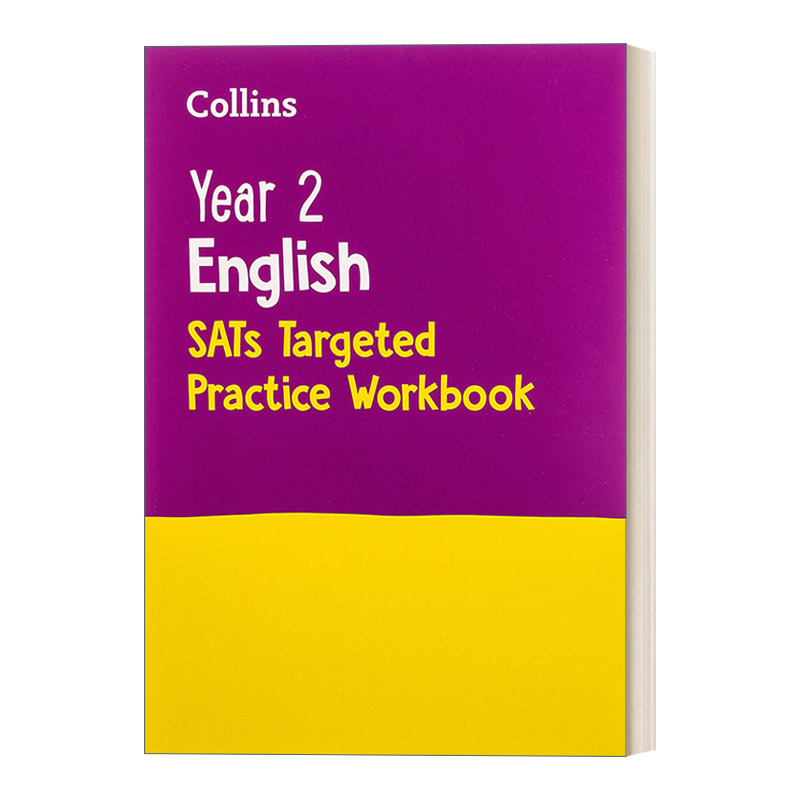 英文原版 Collins Year 2 English SATs Targeted Practice Workbook 柯林斯英国小学二年级英语练习册 英文版 进口英语原版书籍