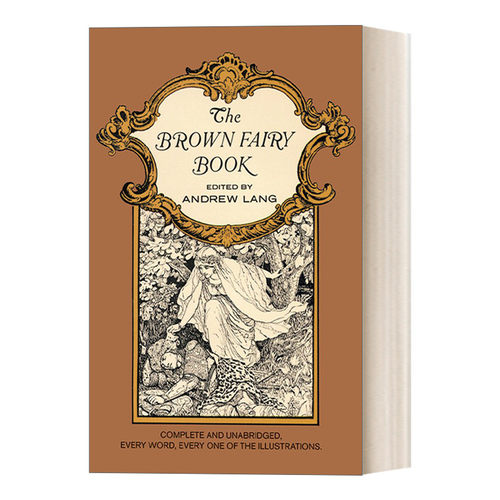 英文原版 The Brown Fairy Book 安德鲁·朗格经典童话系列 朗格褐色童话 英文版 进口英语原版书籍