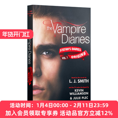 英文原版 The Vampire Diaries: Stefan's Diaries #1: Origins 吸血鬼日记影视剧前传1 英文版 进口英语原版书籍