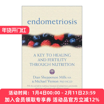 英文原版 Endometriosis 了解子宫内膜异位症 通过营养来优化健康和促进康复 英文版 进口英语原版书籍