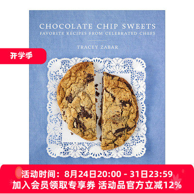 巧克力碎甜品制作指南  英文原版 Chocolate Chip Sweets 精装食谱 Tracey Zabar 英文版 进口英语原版书籍