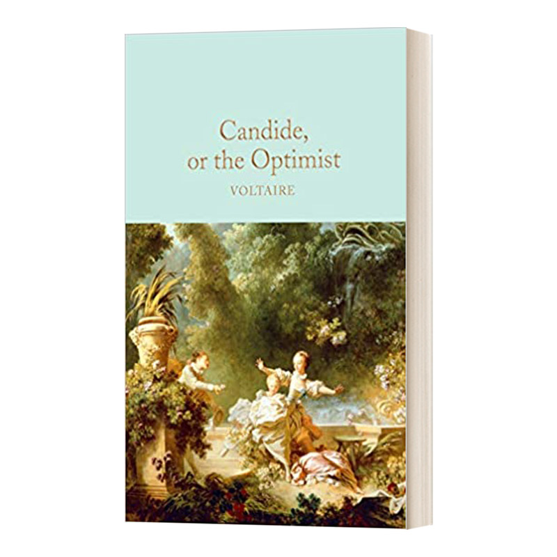 英文原版 Candide  or The Optimist 麦克米伦收藏馆系列 老实人或乐观主义 英文版 进口英语原版书籍