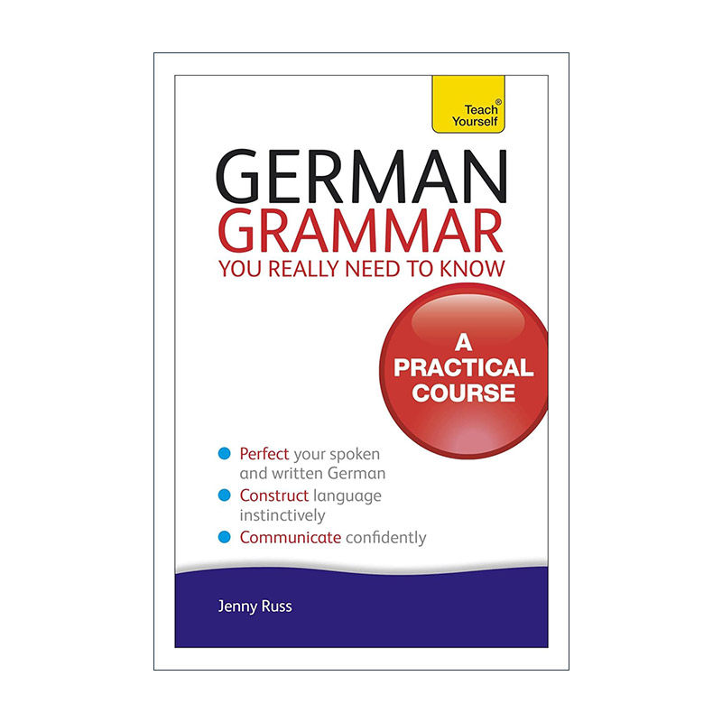 原版 German Grammar You Really Need to Know Teach Yourself 德语语法书 进口原版书籍