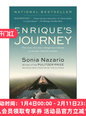 被天堂遗忘的孩子 英文原版 Enrique's Journey 普利策奖 索尼娅·纳扎里奥 Sonia Nazario 英文版 进口英语原版书籍