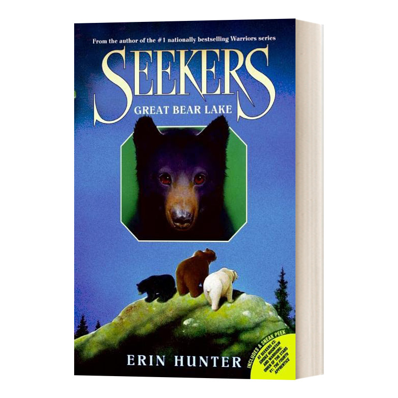 英文原版 Seekers #2 Great Bear Lake 熊武士/探索者首部曲2 熊湖争锋 英文版 进口英语原版书籍