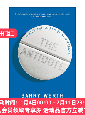 英文原版 The Antidote  解药 走进制药新世界 英文版 进口英语原版书籍
