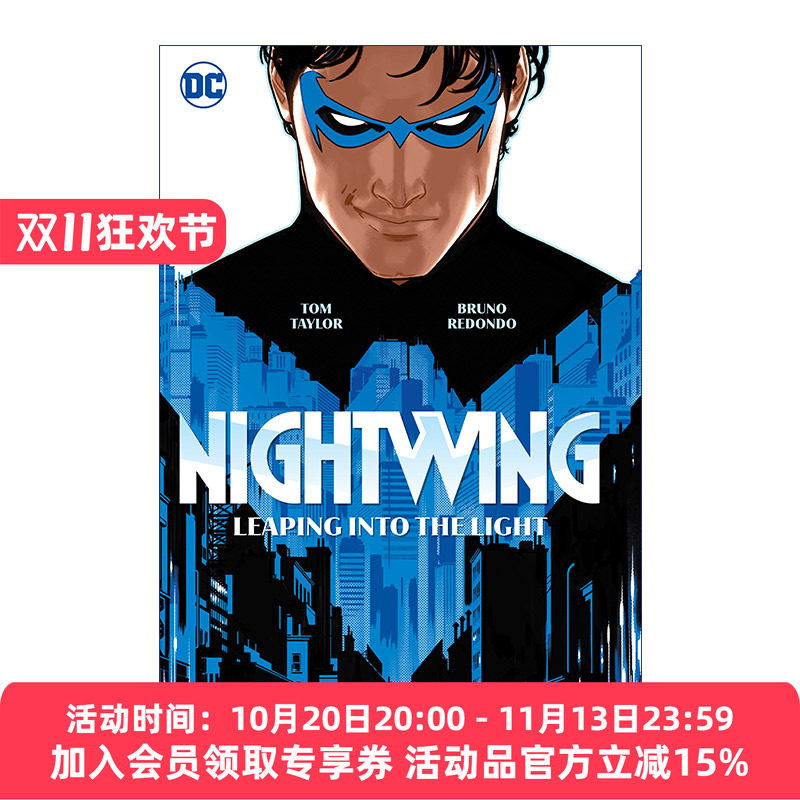 夜翼1 跃入光明 英文原版 Nightwing 1 Leaping into the Light DC漫画 Tom Taylor 英文版 进口英语原版书籍