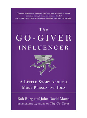给予的力量  英文原版 The Go-Giver Influencer 改变一生的五个奇遇 采购 商务交流 Bob Burg 精装 英文版 进口英语原版书籍