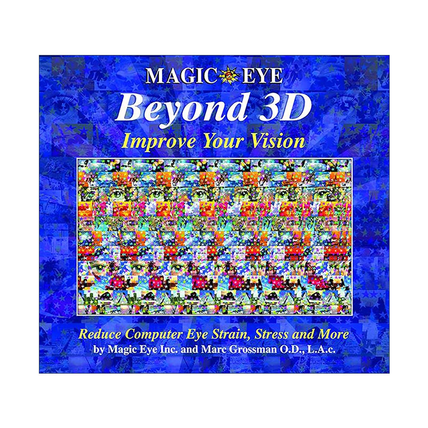 英文原版 Magic Eye Beyond 3D Improve Your Vision 三维立体画 精装 视觉训练 英文版 进口英语原版书籍