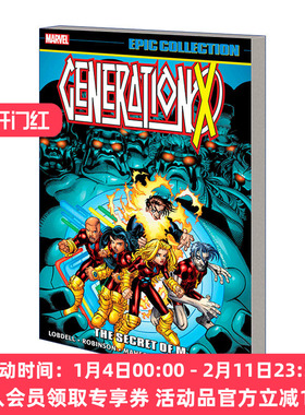 X世代传奇合集 M的秘密 英文原版 Generation X Epic Collection: The Secret Of M 漫威漫画 Scott Lobdell 英文版 进口英语书籍