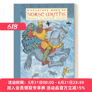 多莱尔的北欧神话 英文原版绘本 D'Aulaires Book of Norse Myths 大开本精装彩绘版 英文版 进口英语原版书籍