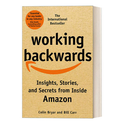 英文原版 Working Backwards 逆向工作法 洞察亚马逊 英文版 进口英语原版书籍