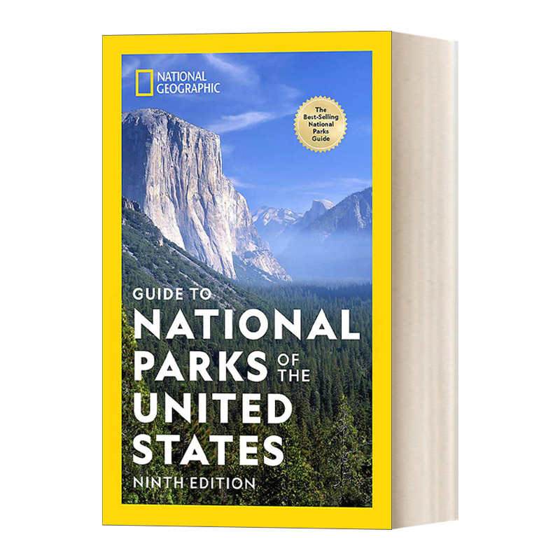 美国国家公园指南 英文原版 National Geographic Guide to Parks of the United States 9th Edition 英文版进口英语书 书籍/杂志/报纸 旅游类原版书 原图主图