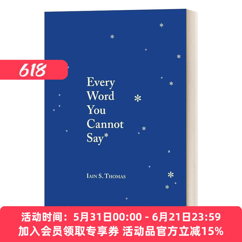 华研原版 英文原版 Every Word You Cannot Say 无声诉说 英文版 进口英语原版书籍